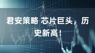 君安策略 芯片巨头,历史新高!